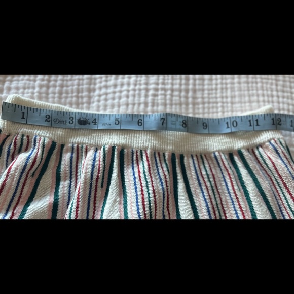 ASOS Stripe Multi Color Sweater Skirt Size 4 US - Picture 15 of 16